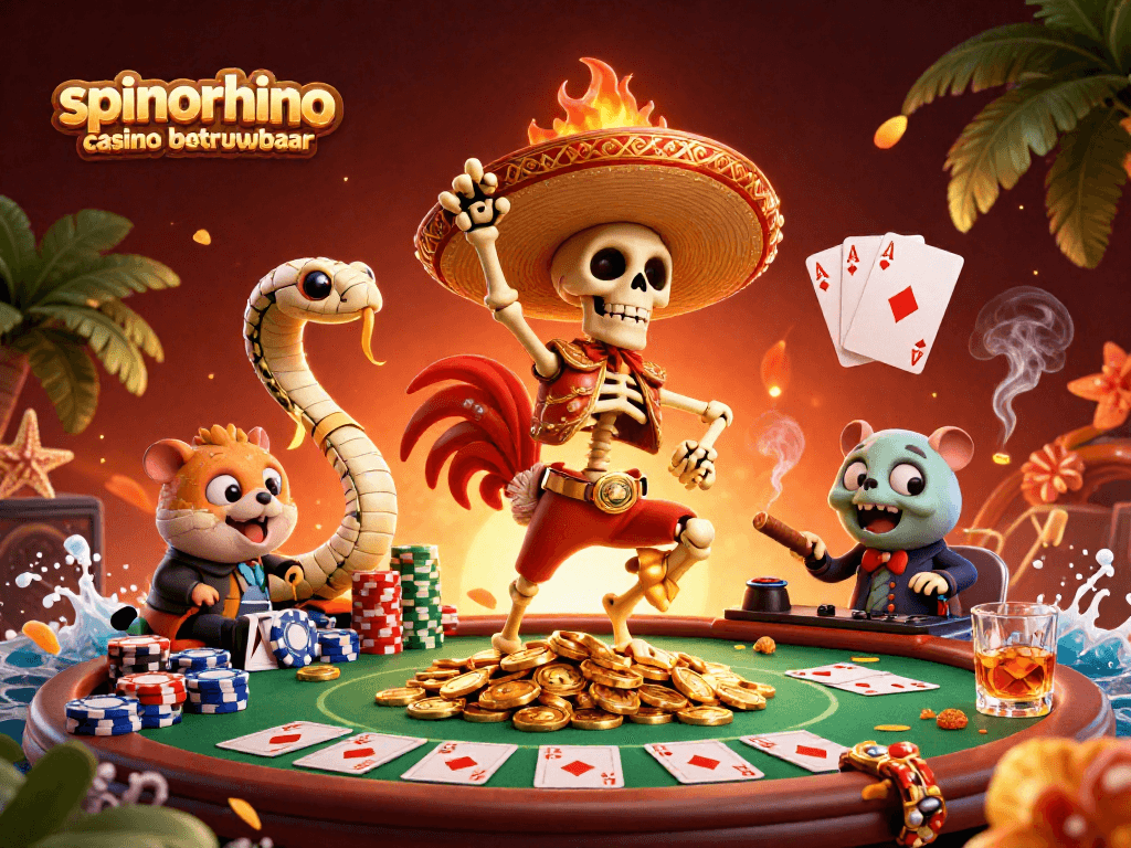 Spinorhino casino betrouwbaar, speel met vertrouwen bij een betrouwbaar online casino.