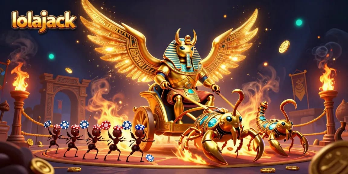 Engage in thrilling gaming at lolajack inspired by an ancient Egyptian adventure.