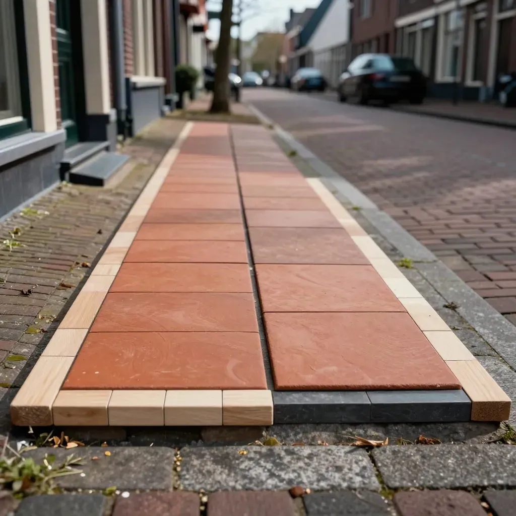 Nieuw pannendak op een rijtjeshuis, strak gelegd met heldere lichtval.