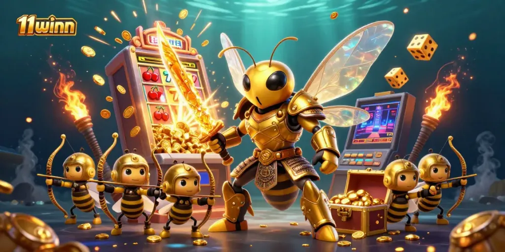 Engage in thrilling gameplay with 11winn's vibrant 3D casino action featuring unique characters and games.